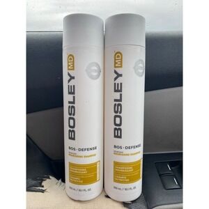 2 BOSLEY MD new Defense Nourishing Shampoo Color Safe Sulfate Free 10.1 fl‎ oz